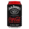 Jack D.&Coca-Cola zero 330ml, alk.5% DRS