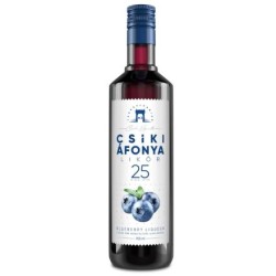 Csíki áfonya likőr 25% 0,7l...