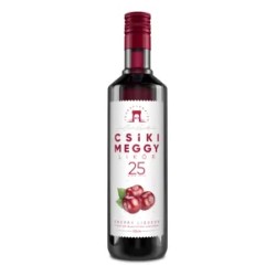 Csíki meggy likőr 25% 0,7l