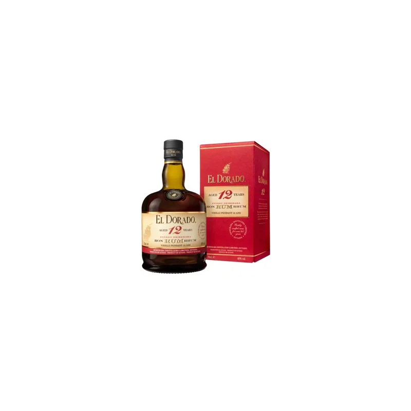 El Dorado Guyana rum 12 éves DD 40% 0,7l