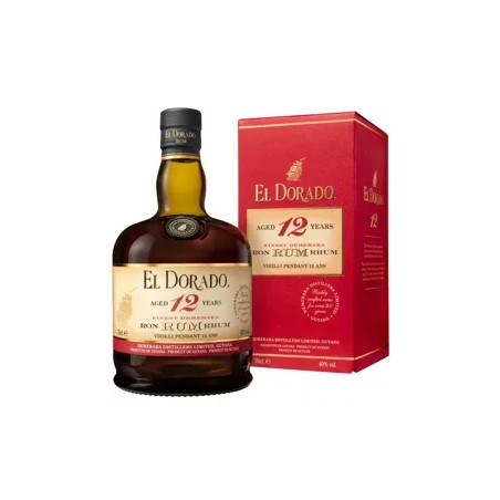 El Dorado Guyana rum 12 éves DD 40% 0,7l