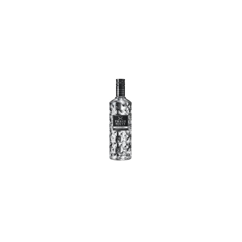 Three sixty vodka 37,5% 0,7l DRS