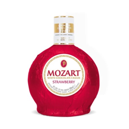 Mozart strawberry likőr 15% 0,5l