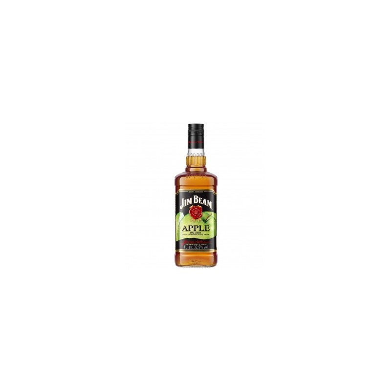 Jim Beam 32,5% apple (almás) whiskey 1l, DRS