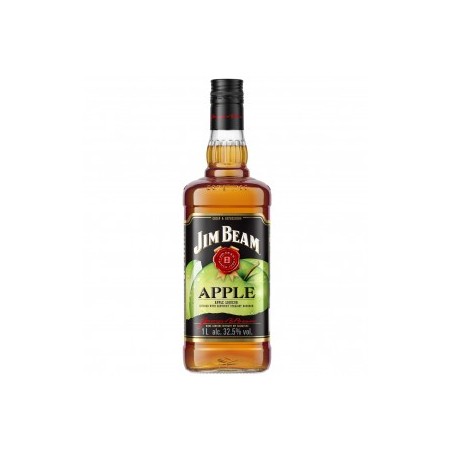 Jim Beam 32,5% apple (almás) whiskey 1l, DRS