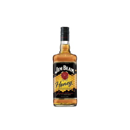 Jim Beam 32,5% honey (mézes) whiskey 0,7l, DRS