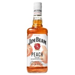 Jim Beam peach whiskey...