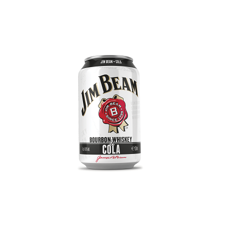 Jim Beam White &Cola 4,6%, DRS