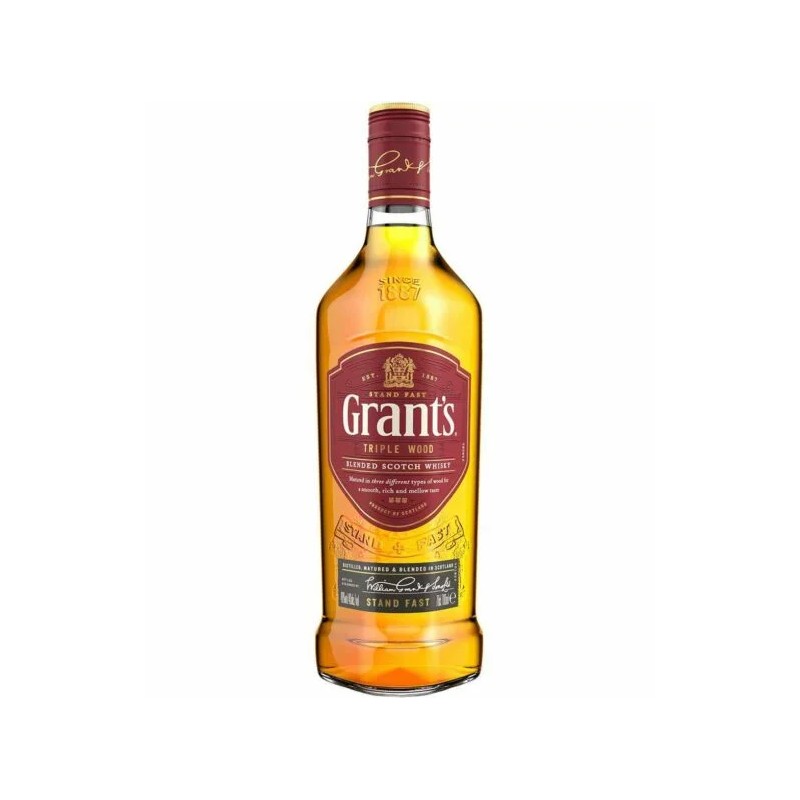 Grants Triple Wd 8yo whisky 40% 0,7l