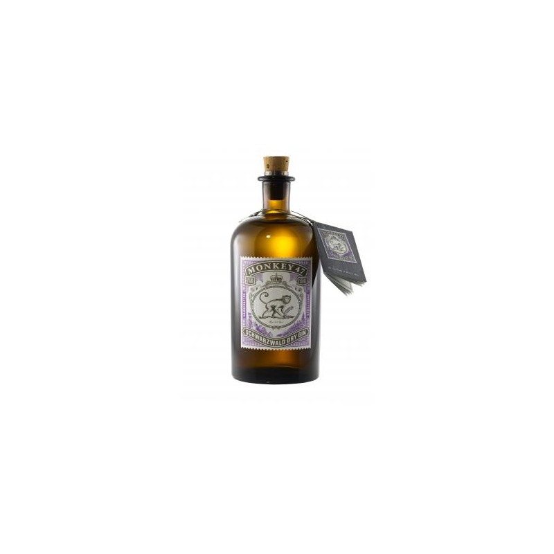 Monkey 47 schwarzwald dry gin 0,5l 47%, DRS