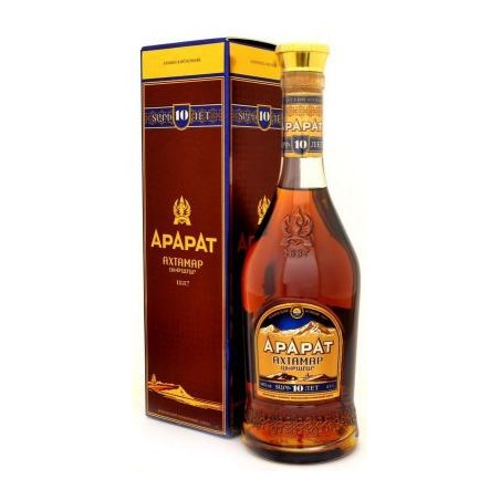 Ararat 40% akhtamar 10 é.konyak brandy 0,7l, DRS