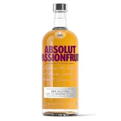 Absolut vodka passonfruit...