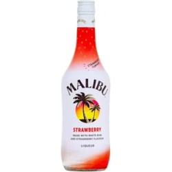 Malibu likőr strawberry 21%...