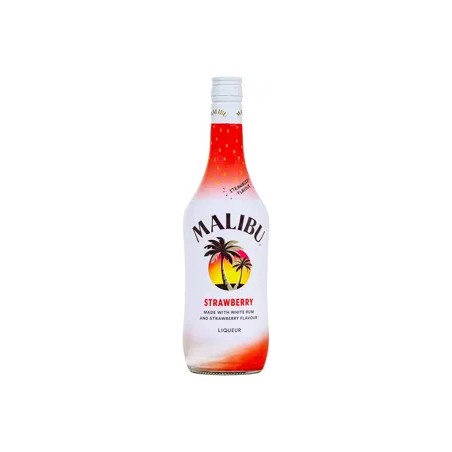 Malibu likőr strawberry 21% 0,7l