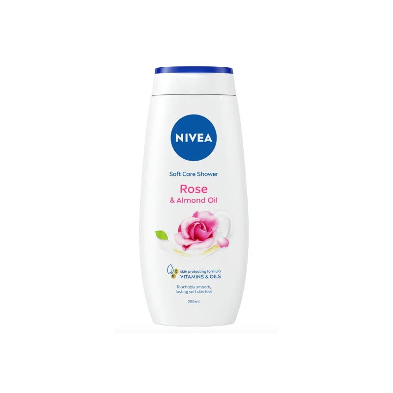 Nivea rose&almond oil krémtusfürdő 250ml