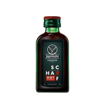 Jagermeister 33% Scharf 0,04l //