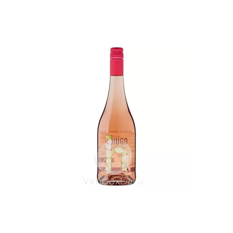 Royal Hugo Pink rosébor alapú borkoktél 0,75l bodza-lime 0,75l DRS