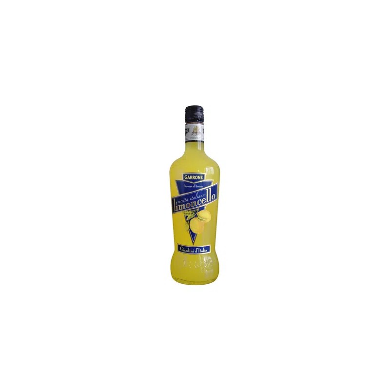 Garrone Limoncello citrom ízű likőr 30% 0,7 l, DRS