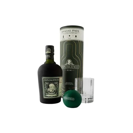 Diplomatico rum exclusiva+pohár 40% 0,7l