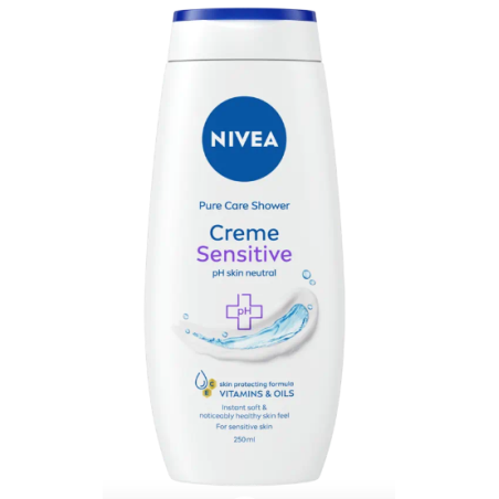 Nivea tusfürdő creme sensitive 250ml