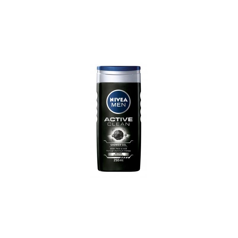 Nivea tusfürdő férfi active clean 250ml