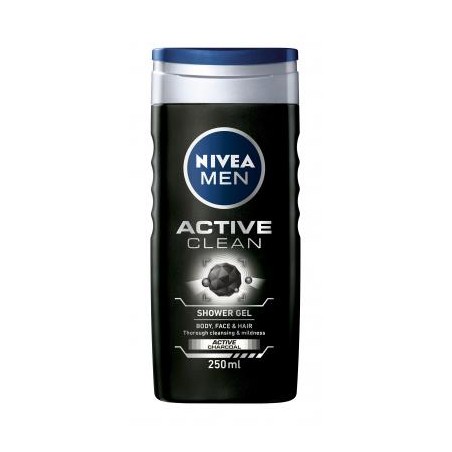 Nivea tusfürdő férfi active clean 250ml