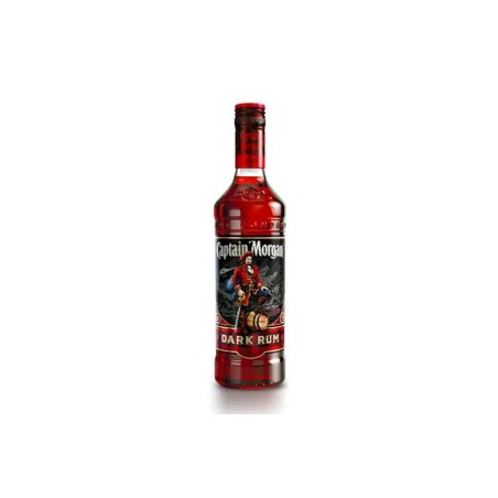 Captain Morgan Dark rum 40% 0,7l, DRS