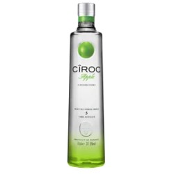 Ciroc vodka green apple...