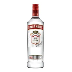 Smirnoff No. 21 red vodka...