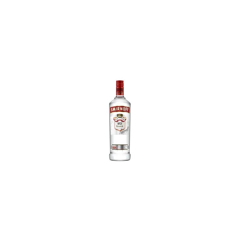 Smirnoff No. 21 red vodka 37,5% 1l, DRS