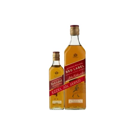 Johnnie Walker Red Label skót whisky 40% 0,7l+0,2l sleeve DRS