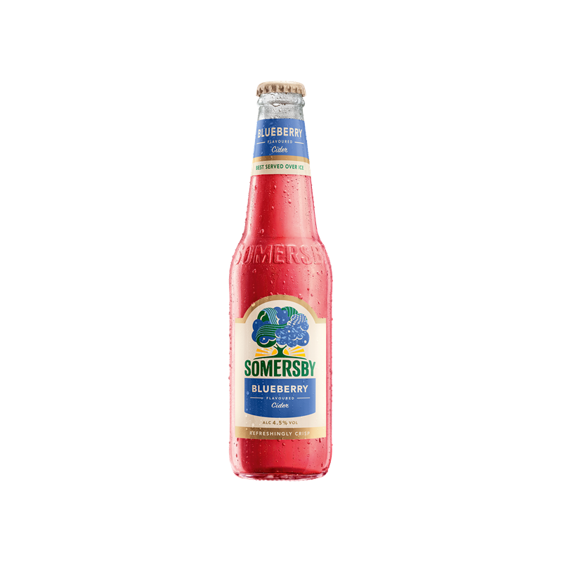 Somersby cider blueberry, DRS