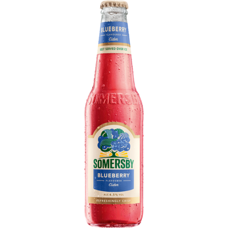 Somersby cider blueberry, DRS