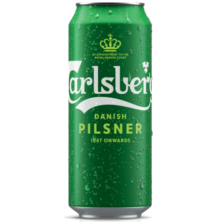 Carlsberg dobozos sör 0,5l, DRS