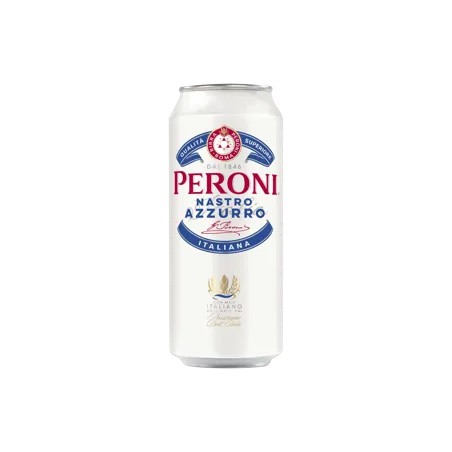 Peroni Nastro Azzuro 5% dobozos sör 0,5l DRS