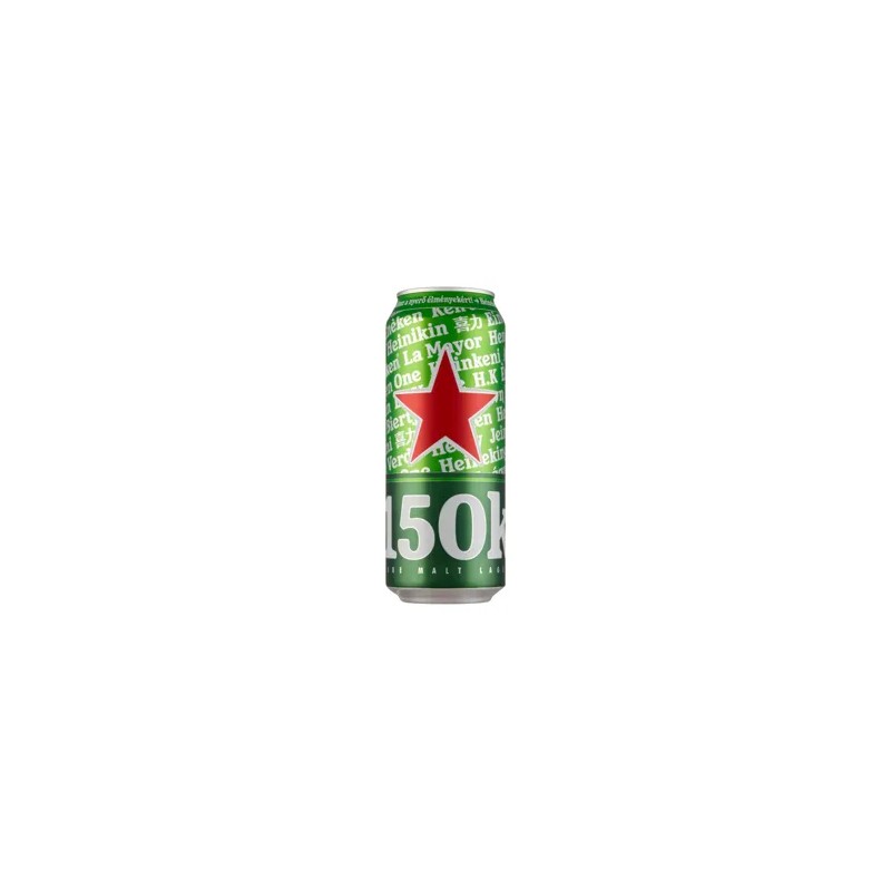 Heineken 0,5l dobozos sör 5% 0,5 l doboz, DRS