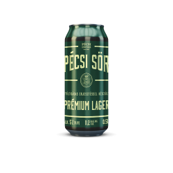 Pécsi prémium lager dobozos...