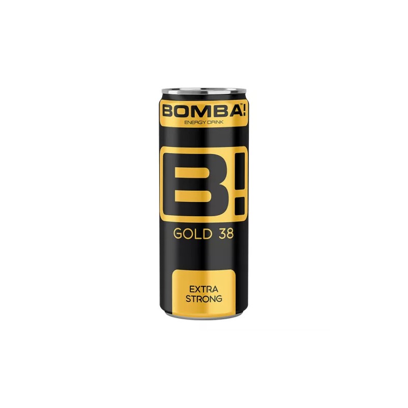 Bomba!Energy gold 38 dobozos 0,25l DRS