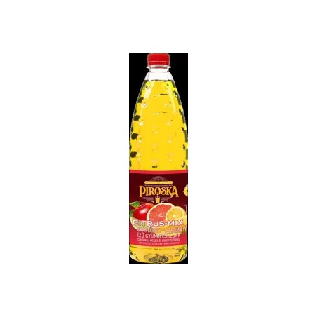 Piroska citrus mix szörp mézzel 1l pet, DRS