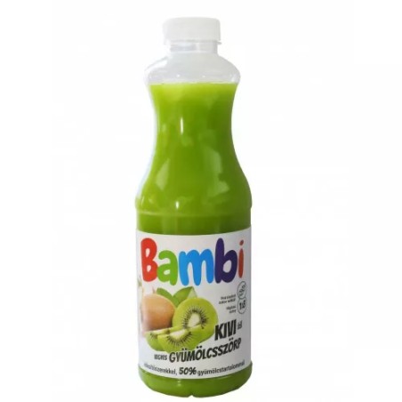 Bambi light kivi szörp 50% 1l DRS