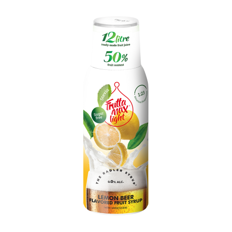 FruttaMax Bubble12 Light Lime-os sör (Radler) ízű gyümölcsszörp 500ml, DRS