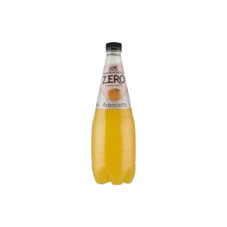 San Benedetto Zero Aranciata szén-dioxiddal dúsított cukormentes narancs ízű üdítőital 0,75 l DRS