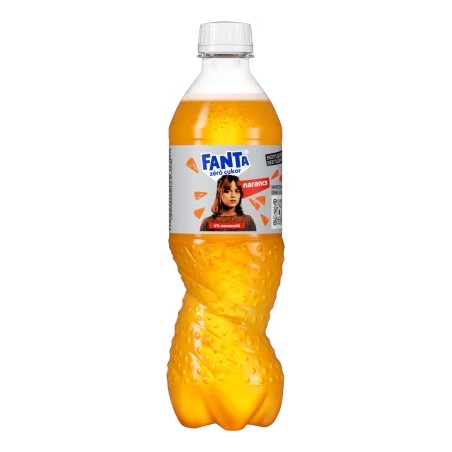 Fanta narancs zero pet sz.üdítő 0,5l, drs