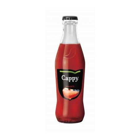 Cappy 0,25l üveges üdítő eper, BET