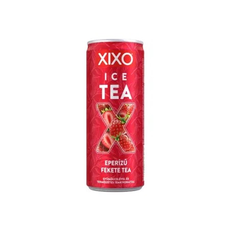 Xixo ice tea 0,25l eper-rooibos, drs