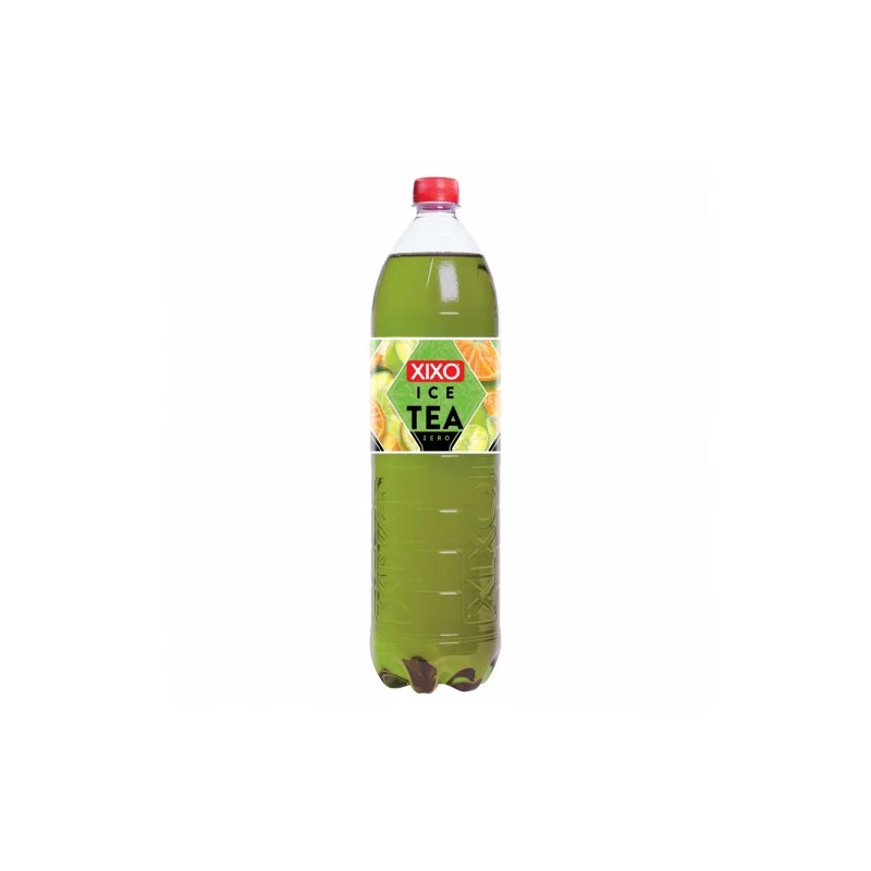 Xixo ice tea, zöld 1,5l citrus zéró, drs