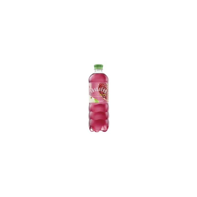 Vöslauer Balance Juicy Plus szénsavas üdítőital hozzáadott vassal gránátalma-hibiszkusz ízű -750 ml DRS