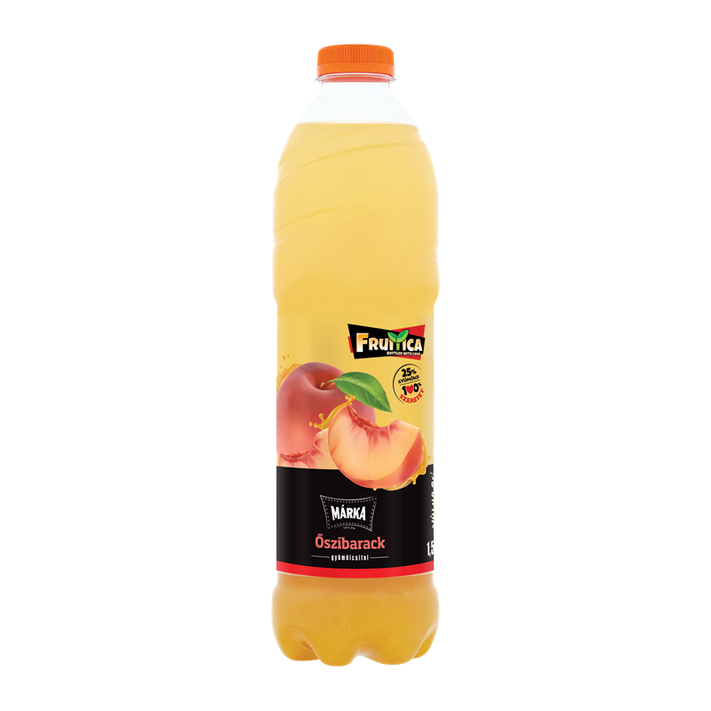 Márka Fruitica őszibarack 0,5l, DRS