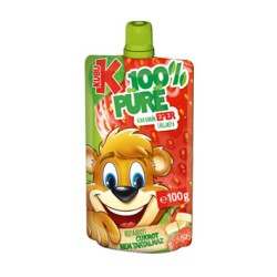 Kubu püré eper-alma-banán-répa 100g, új