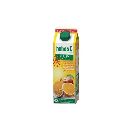 Hohes C Plus+ D-vitamin 100% vegyes gyümölcslé 1 l